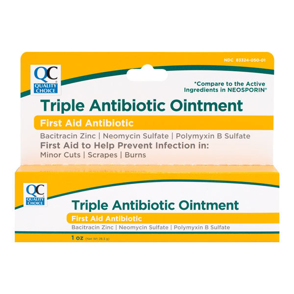 Triple Antibiotic Ointment, 1 oz, QC99258