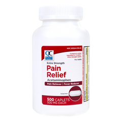 Acetaminophen 500 mg Extra-Strength Caplets