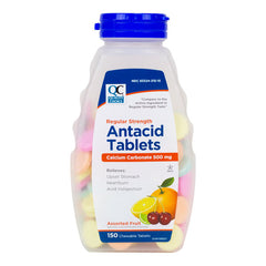 Antacid Reg-Strength Chewable Tablets, Asst Fruit Flavors, 150 ct, QC90121