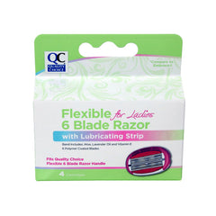 Six-Blade Women's Cartridge Refill, 4 ct, QC96998
