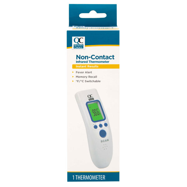 Non-Contact Infrared Forehead Thermometer, 1 ct, QC99861