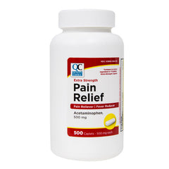 Acetaminophen 500 mg Extra-Strength Caplets