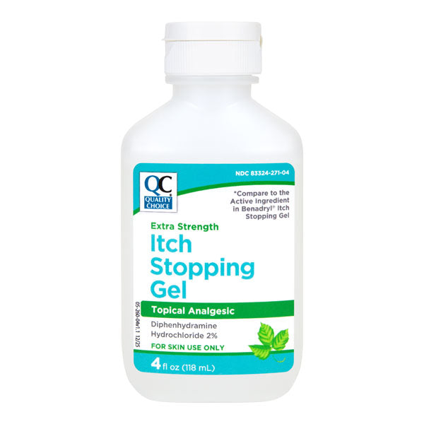 Itch Stopping Extra-Strength Gel, 4 oz, QC97033 | quality-choice