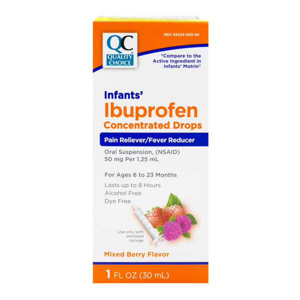 Ibuprofen Infant Suspension Dye-Free Berry