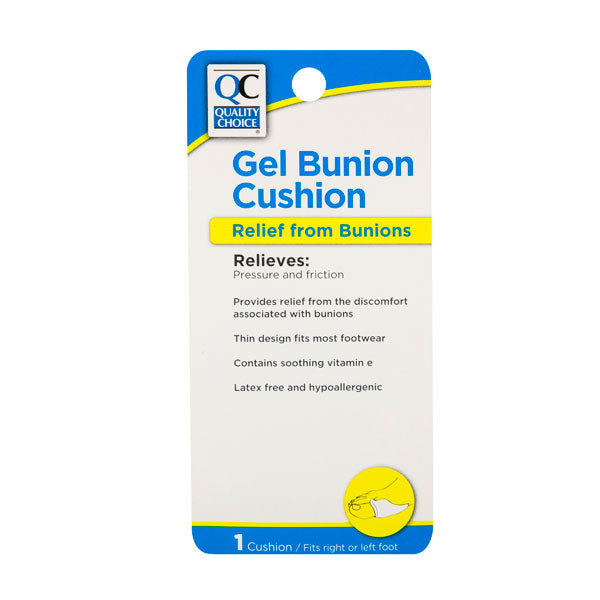 Gel Bunion Cushion, 1 ct, QC96922