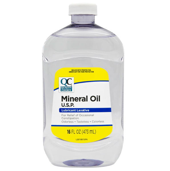 Mineral Oil USP, 16 oz, QC90895 | quality-choice-products