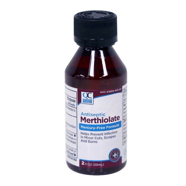 Merthiolate, 2 oz, QC98743 | quality-choice-products
