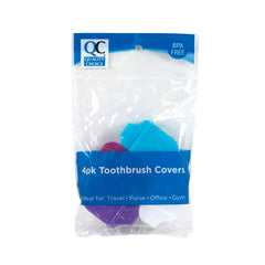 Travel Toothbrush Caps, 4 pk, 4 ct, QC95858