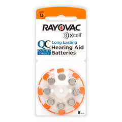 Rayovac Hearing Aid Battery Size 13, 8 ct, QC99923