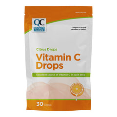 Vitamin C Drops, Citrus Flavor, 30 ct, QC96906