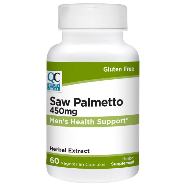 Saw Palmetto 450 mg Capsules, 60 ct, QC99871