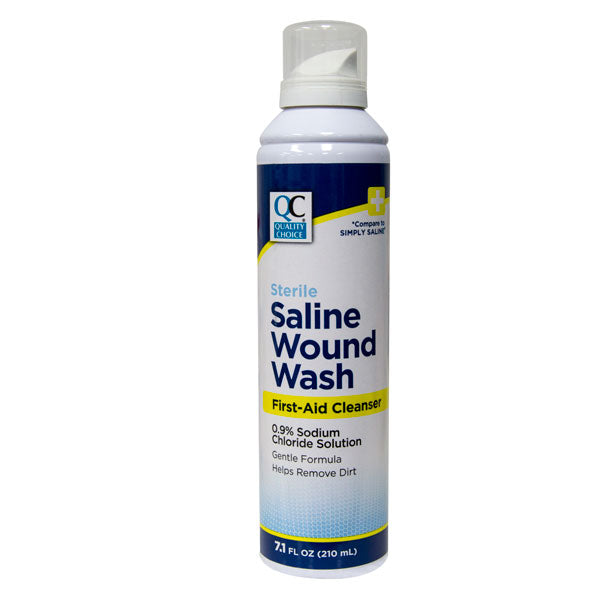 Sterile Saline Wound Wash, 7.1 oz, QC95895