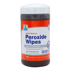 Hydrogen Peroxide 3% Wipes, 40 ct, QC95229