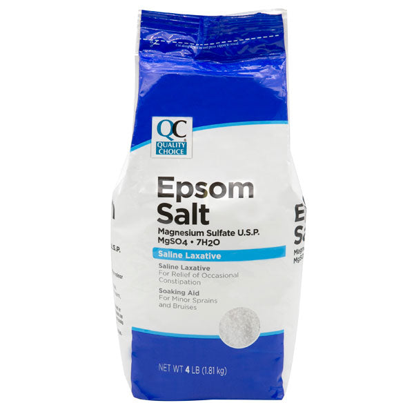 Epsom Salt Pouch, 4 lbs, QC90885