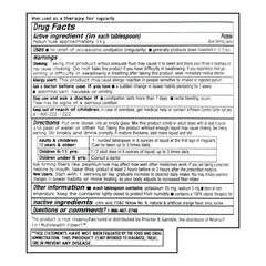 Natural Fiber Powder Smooth, Orange Flavor, 30 Doses, 13 oz, QC94676