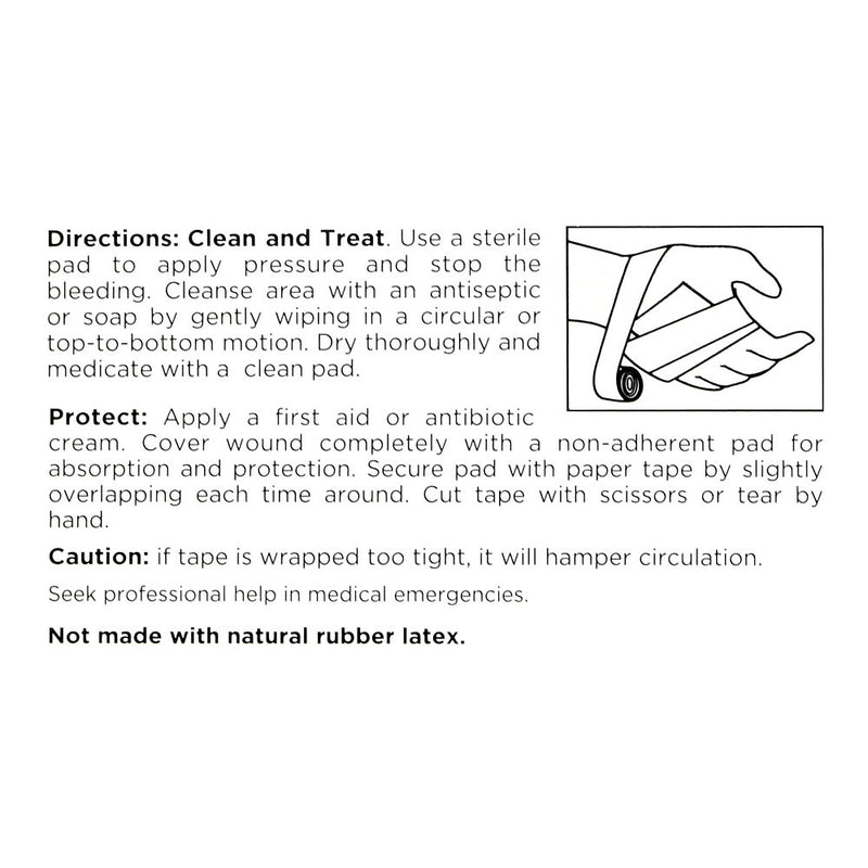 Tape: Paper Tape 1" X 10 yds, 1 ct, QC96736