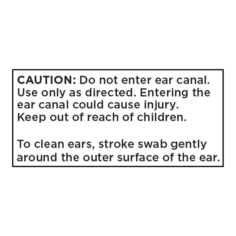 Cotton Swabs Plastic Sticks, 300 ct, QC99501