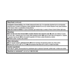 Ibuprofen 200 mg Softgels, 80 ct, QC99677