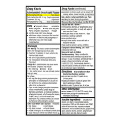 Mucus Relief Pressure & Pain Caplets, 20 ct, QC99408