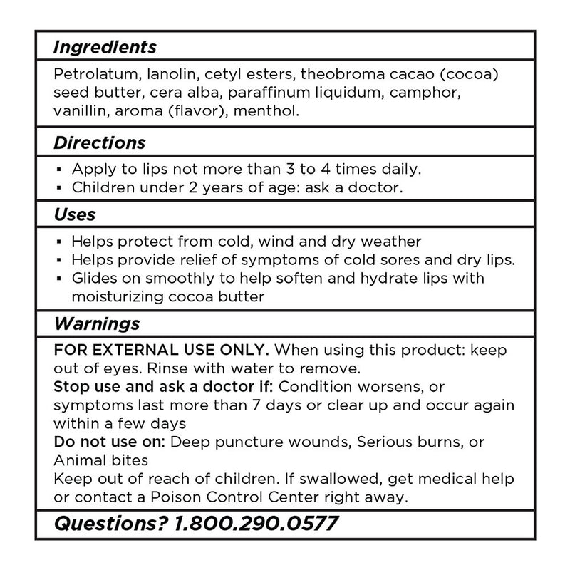 Lip Balm Medicated Tube