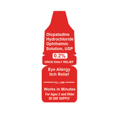 Olopatadine 0.2% Once Daily Drops, 2.5 ml, QC99823