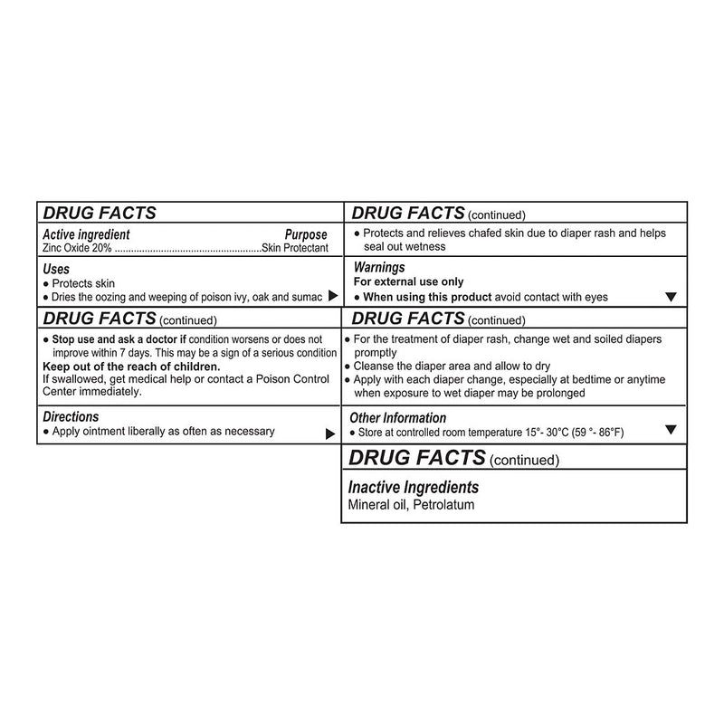 Zinc Oxide Ointment, 2 oz, QC99197