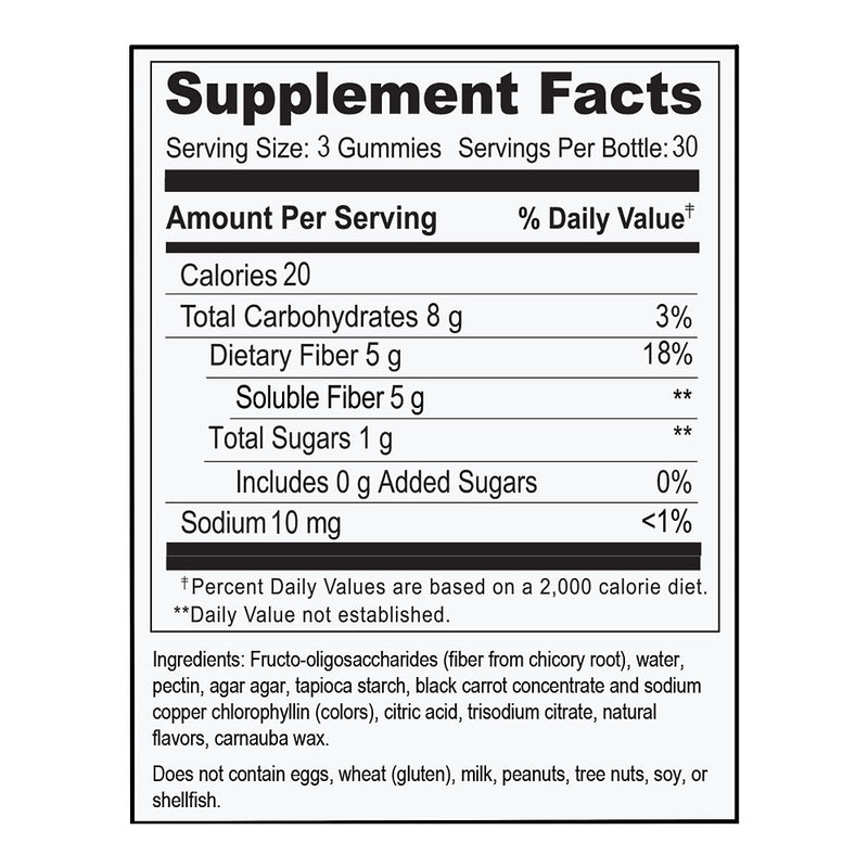 Prebiotic Fiber Gummies Berry