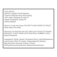 Flip Top Adult Wet Wipes