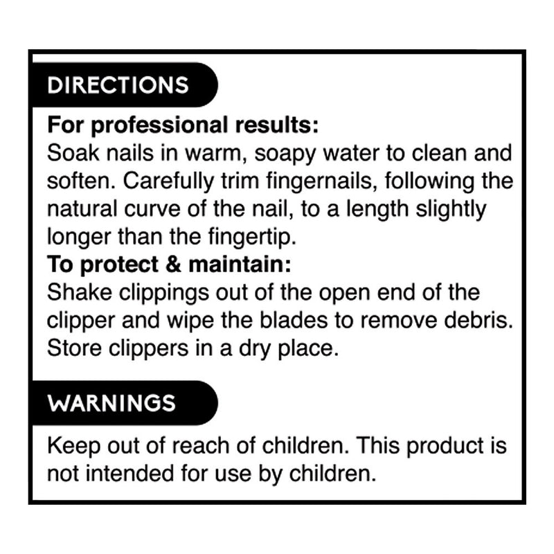Comfort Fingernail Clipper with Catcher, 1 ct, QC99838