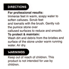 Nail Brush & Pumice Stone, 1 ct, QC99174