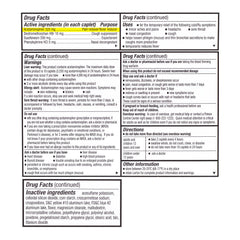 Non-Aspirin Severe Cold & Flu Caplets, 24 ct, QC96911