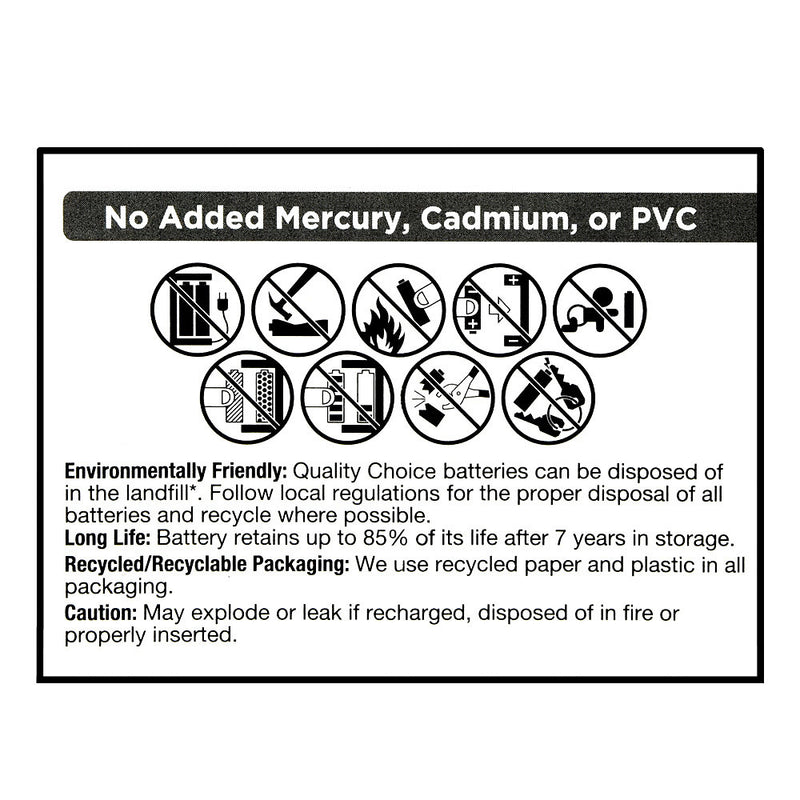 AAA Alkaline Batteries, 2 pk, QC99522