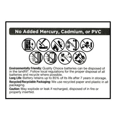 AAA Alkaline Batteries, 2 pk, QC99522
