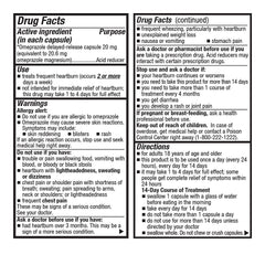 Omeprazole 20 mg Acid Reducer Capsules, 14 ct, QC96597