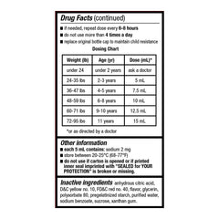 Ibuprofen Children's Suspension, Berry Flavor, 4 oz, QC99578