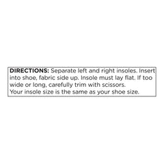 Odor Stoppers Insoles, OSFA, 1 pr, QC90586
