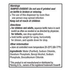Saline Nasal Relief Spray, 1.5 oz, QC98845