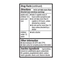 Acetaminophen Extra-Strength 500 mg Caplets, 24 ct, QC90542