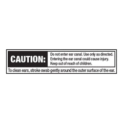 Cotton Swabs Paper Sticks - Travel Size, 50 ct, QC96514