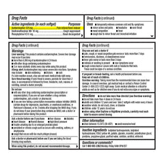 Daytime Cold & Flu Multi-Symptom Softgels, 24 ct, QC99679