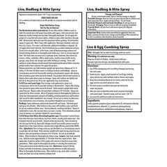 Lice Treatment Kit, 1 kit, QC94758