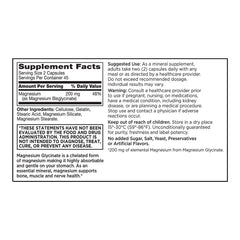Magnesium Glycinate 200 mg Capsules