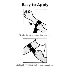 Neoprene Adjustable Tennis Elbow Brace OSFM, 1 ct, QC94490