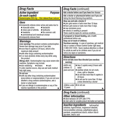 Acetaminophen 8-Hour 650 mg Caplets, 50 ct, QC95859