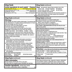 Pressure Pain & Cold PE Caplets, 24 ct, QC98740