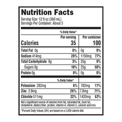 Pediatric Electrolyte with Zinc, Grape Flavor, 33.8 oz, QC99723