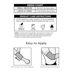 Elastic Elbow Brace Large/XL, 1 ct, QC96776
