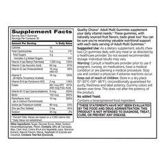 Adult Multivitamin Gummies, Fruit Flavors, 60 ct, QC99314