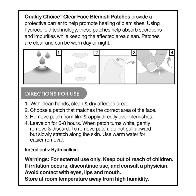 Clear Face Blemish Patches