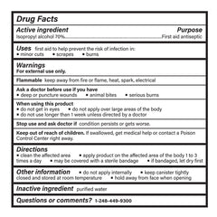 70%  Isopropyl Alcohol Wipes, 40 ct, QC95228